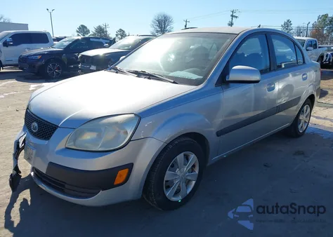 2007 Kia Rio Lx z USA, uszkodzony, nr VIN KNADE123676226466